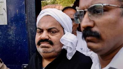 Gangster-turned-politician Atiq Ahmed (in photo) was shot and killed while being taken for a routine medical examination in Uttar Pradesh’s Prayagraj on April 15 (File Photo) Gangster-turned-politician Atiq Ahmed (in photo) was shot and killed while being taken for a routine medical examination in Uttar Pradesh’s Prayagraj on April 15 (File Photo)