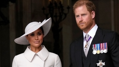 Meghan Markle and Prince Harry (File)