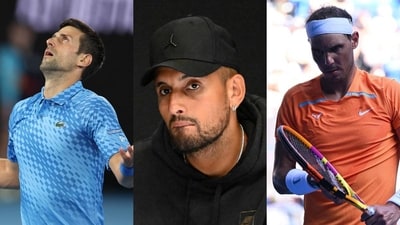 Nick Kyrgios has faced Rafael Nadal nine times on tour with the Spaniard winning six of those encounters