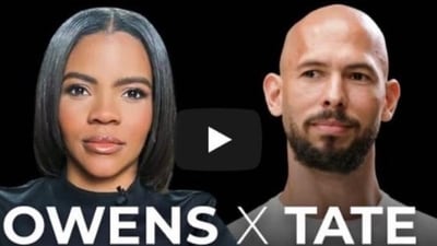 Tate feels sorry for Adam22 wife (Candace Owens Instagram) Tate feels sorry for Adam22 wife (Candace Owens Instagram)