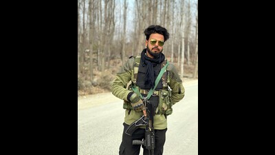 Photo of an Army jawan Javaid Ahmad Wani who came back home on leave, went missing on Saturday evening in Kulgam district. (ANI) Photo of an Army jawan Javaid Ahmad Wani who came back home on leave, went missing on Saturday evening in Kulgam district. (ANI)