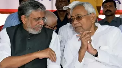 BJP MP Sushil Modi also called Bihar CM Nitish Kumar (R) a ‘burden’. (File) BJP MP Sushil Modi also called Bihar CM Nitish Kumar (R) a ‘burden’. (File)