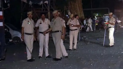 The police are checking CCTV footage from the area and analysing videos of the incidents that were widely circulated on social media on Saturday. The police are checking CCTV footage from the area and analysing videos of the incidents that were widely circulated on social media on Saturday.