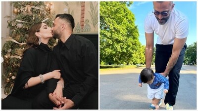 Sonam Kapoor shared a bunch of pictures with Anand Ahuja on his birthday. Sonam Kapoor shared a bunch of pictures with Anand Ahuja on his birthday.