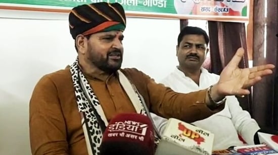Former Wrestling Federation of India president Brij Bhushan Sharan Singh (ANI)