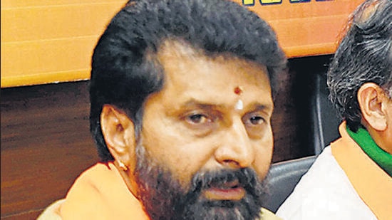 BJP leader CT Ravi denies of having any aspirations for the post of president in party’s Karnataka unit. (ANI)