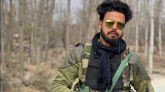The soldier, identified as Javid Ahmad Wani is in his late 20s (Twitter Photo)
