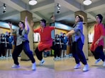 Snapshot of duo's energetic dance to Dilli Waali Girlfriend. Snapshot of duo's energetic dance to Dilli Waali Girlfriend.