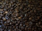 An image showing coffee beans. An image showing coffee beans.