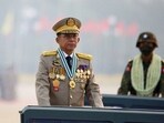 Myanmar's junta chief Senior General Min Aung Hlaing.