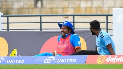 Rohit Sharma and Virat Kohli had sat out the second ODI (AFP) Rohit Sharma and Virat Kohli had sat out the second ODI (AFP)
