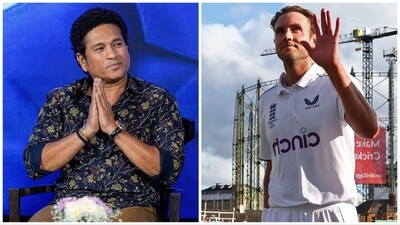 Tendulkar has shared a special message for Broad (Reuters-PTI) Tendulkar has shared a special message for Broad (Reuters-PTI)