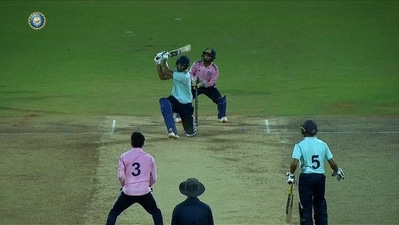 Shivam Dube scored an unbeaten 78-ball 83 as West Zone knocked off a target of 260 in 48.5 balls.