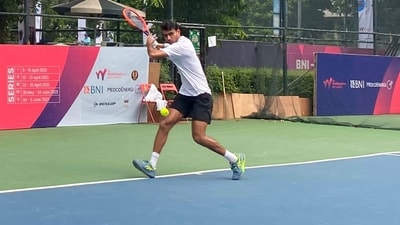 Digvijay Pratap Singh was the only new addition (Twitter/Indian Tennis Daily)