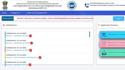 MAH CET 2023 Counselling LLB 5-year CAP round 3 allotment list released MAH CET 2023 Counselling LLB 5-year CAP round 3 allotment list released