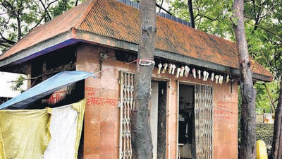 Navi Mumbai, India -01 July.2016:PublicToilet at Sector-19 Vashi in Navi Mumbai India on Friday,July 01, 2016.(Photo by Bachchan Kumar/ Hindustan Times) (Bachchan Kumar) Navi Mumbai, India -01 July.2016:PublicToilet at Sector-19 Vashi in Navi Mumbai India on Friday,July 01, 2016.(Photo by Bachchan Kumar/ Hindustan Times) (Bachchan Kumar)