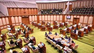 The Speaker said the suspended members crossed limits. (Twitter) The Speaker said the suspended members crossed limits. (Twitter)