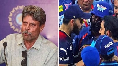 Kapil Dev recalled the infamous fight between Gautam Gambhir and Virat Kohli in IPL 2023