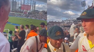 Usman Khawaja and Marnus Labuschagne were left furious at an England spectator Usman Khawaja and Marnus Labuschagne were left furious at an England spectator