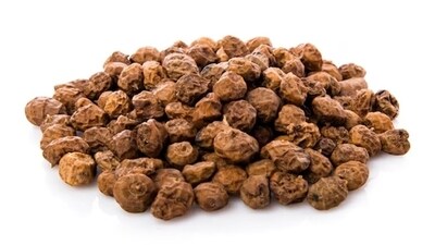 The tiger nut, also known as the 'underground walnut', is a little wonder that packs a big punch when it comes to health benefits, says nutritionist Lovneet Batra as she explains its health benefits. (Freepik) The tiger nut, also known as the 'underground walnut', is a little wonder that packs a big punch when it comes to health benefits, says nutritionist Lovneet Batra as she explains its health benefits. (Freepik)