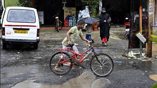 August and September together usually account for 46% of monsoon rain) (Vijay Bate/HT Photo)