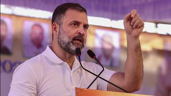 Congress leader Rahul Gandhi appealed against the Gujarat high court order that declined to put on hold his conviction and a two-year jail term in the criminal defamation case. (PTI.Twitter/INCIndia)