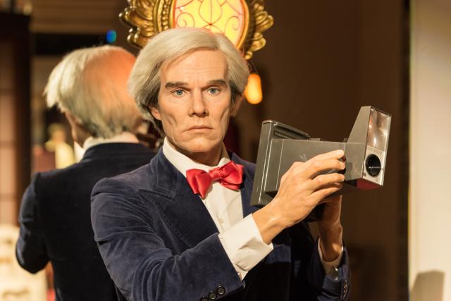 An Andy Warhol wax figure at the Grevin museum in Prague in the Czech Republic. (Grey82/Shutterstock) An Andy Warhol wax figure at the Grevin museum in Prague in the Czech Republic. (Grey82/Shutterstock)