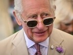 Britain's King Charles III reacts during a visit of the Sandringham Flower Show, in Sandrigham, north west England, on July 26, 2023. Britain's King Charles III reacts during a visit of the Sandringham Flower Show, in Sandrigham, north west England, on July 26, 2023.