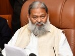 Haryana home minister Anil Vij