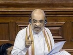 Union Home Minister Amit Shah speaks in the Lok Sabha during the Monsoon Session. (ANI)
