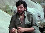 Amjad Khan played Gabbar Singh in Sholay. Amjad Khan played Gabbar Singh in Sholay.