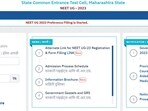 Maharashtra NEET 2023 1st merit list released, direct link to download