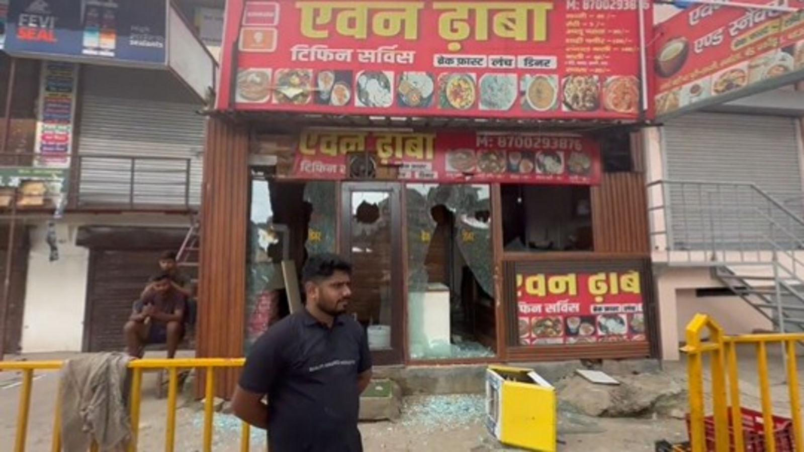 14 shops vandalised, seven set ablaze in fresh violence at Gurugram's Badshahpur - Vimarsana News