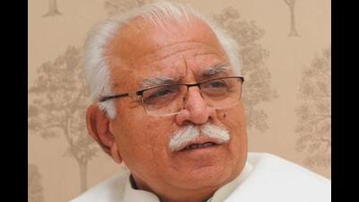 A day after violence broke out in Haryana’s Nuh district, chief minister Manohar Lal Khattar said chaired a high-level meeting to discuss the prevailing situation. (HT File) A day after violence broke out in Haryana’s Nuh district, chief minister Manohar Lal Khattar said chaired a high-level meeting to discuss the prevailing situation. (HT File)