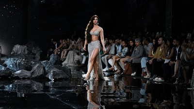 Bollywood diva Disha Patani graced the ramp as she turns showstopper to display Couturier Dolly J's mesmerising collection ‘Selene’. (ANI Photo/Rahul Singh) Bollywood diva Disha Patani graced the ramp as she turns showstopper to display Couturier Dolly J's mesmerising collection ‘Selene’. (ANI Photo/Rahul Singh)