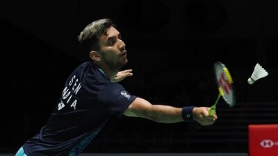 Sen improved two places after his defeat to Indonesia's Jonatan Christie in the semi-final of the Japan Open (AFP)