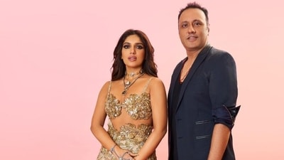 Earlier, Bhumi Pednekar had walked at the FDCI (Fashion Design Council of India) India Couture Week (ICW) for designer Varun Bahl. The star turned showstopper in a beauteous golden bralette and mermaid thigh-high slit skirt, a style statement dominating the runway at this year's ICW. She also shared pictures of her ramp look on Instagram. (Instagram) Earlier, Bhumi Pednekar had walked at the FDCI (Fashion Design Council of India) India Couture Week (ICW) for designer Varun Bahl. The star turned showstopper in a beauteous golden bralette and mermaid thigh-high slit skirt, a style statement dominating the runway at this year's ICW. She also shared pictures of her ramp look on Instagram. (Instagram)