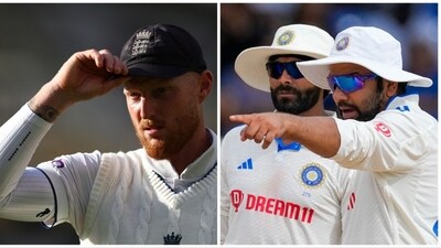 Stokes was quizzed about whether the BazBall-friendly England side can upstage Rohit and Co. in WTC (AP-Reuters) Stokes was quizzed about whether the BazBall-friendly England side can upstage Rohit and Co. in WTC (AP-Reuters)