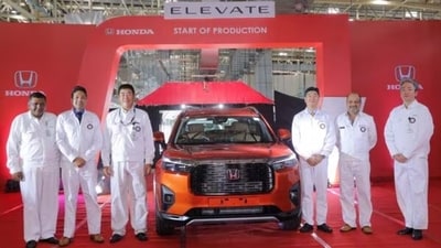Honda's upcoming Elevate SUV (Image courtesy: Honda) Honda's upcoming Elevate SUV (Image courtesy: Honda)