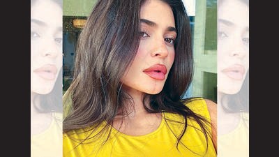 Kylie Jenner’s bountiful lips, she’s acknowledged, come not from her line of lipsticks but from regular jabs of volumiser. (instagram/@kyliejenner) Kylie Jenner’s bountiful lips, she’s acknowledged, come not from her line of lipsticks but from regular jabs of volumiser. (instagram/@kyliejenner)