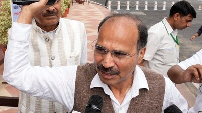 Congress MP Adhir Ranjan Chowdhury (PTI) Congress MP Adhir Ranjan Chowdhury (PTI)