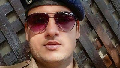 Undated photo of Railway Protection Force (RPF) constable Chetan Kumar Choudhary who fired from his automatic weapon, killing an RPF assistant sub-inspector and three other passengers of the Jaipur-Mumbai Central Express on Monday, (PTI) Undated photo of Railway Protection Force (RPF) constable Chetan Kumar Choudhary who fired from his automatic weapon, killing an RPF assistant sub-inspector and three other passengers of the Jaipur-Mumbai Central Express on Monday, (PTI)
