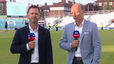 Ricky Ponting and Nasser Hussain