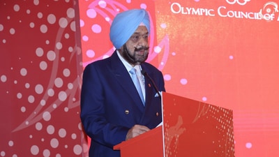 File photo of Randhir Singh (Olympic Council of Asia) File photo of Randhir Singh (Olympic Council of Asia)