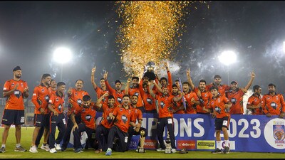 The UTCA T20 tourney comes close on the heels of a similar tournament organised by the PCA in Mohali. (Keshav Singh/HT) The UTCA T20 tourney comes close on the heels of a similar tournament organised by the PCA in Mohali. (Keshav Singh/HT)