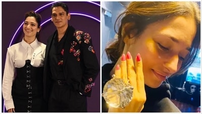 Vijay Varma joked about Tamannaah Bhatia's ' ₹2 crore diamond ring' in a new interview. Vijay Varma joked about Tamannaah Bhatia's ' ₹2 crore diamond ring' in a new interview.