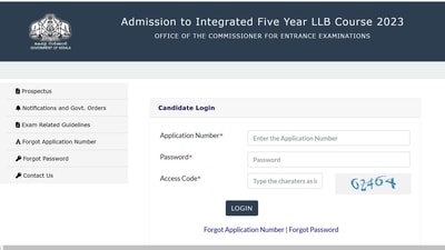 Kerala LLB 5-year entrance exam admit card out at cee.kerala.gov.in Kerala LLB 5-year entrance exam admit card out at cee.kerala.gov.in