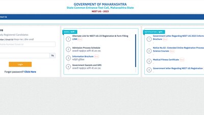 Maharashtra NEET UG Counselling 2023: First state merit list today on cetcell.mahacet.org Maharashtra NEET UG Counselling 2023: First state merit list today on cetcell.mahacet.org