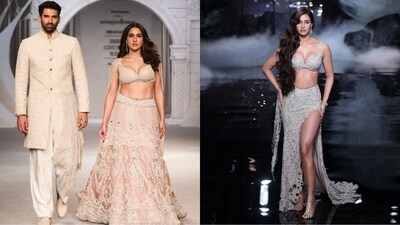 The seventh day of India Couture Week, organised by the Fashion Design Council of India (FDCI), was nothing short of a glamorous event as Bollywood A-listers Sara Ali Khan, Aditya Roy Kapur and Disha Patani graced the ramp as showstoppers in their stunning ethnic outfits, leaving everyone in awe. (Instagram/@fdciofficial) The seventh day of India Couture Week, organised by the Fashion Design Council of India (FDCI), was nothing short of a glamorous event as Bollywood A-listers Sara Ali Khan, Aditya Roy Kapur and Disha Patani graced the ramp as showstoppers in their stunning ethnic outfits, leaving everyone in awe. (Instagram/@fdciofficial)