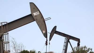 Earlier this month, the government raised the windfall tax on petroleum crude to 1,600 Indian rupees per tonne from zero. (Getty Images via AFP) Earlier this month, the government raised the windfall tax on petroleum crude to 1,600 Indian rupees per tonne from zero. (Getty Images via AFP)